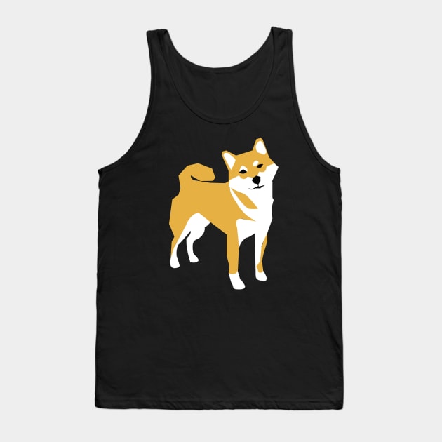 shiba Tank Top by Hunnyboosmadness